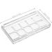 MERRYHAPPY MERRYHAPY Transparent Makeup Palette with Secure Closure Reusable Eyeshadow Lipstick Blush Organizer for DIY Storage - Buy Online on GoSupps.com