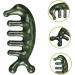 BCOATH Jade Massage Comb - Premium Hand & Body Massage Device | Scalp Scratching Tool | Creative & Reliable 11.50x4.50 cm Green - Buy Online on GoSupps.com