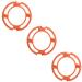 Shaver Head Blades Holder Plate for Razor Series 7000 & 9000 | RQ12 ABS 3PCS | Orange Blade Lock Rings | Fits Shaver Models - Buy Online on GoSupps.com