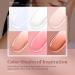 Modelones Polygel Nail Set - 6 Color Nude Clear Pink | Quick Extension & Nail Art Kit for Starters - 15ml - Buy Online on GoSupps.com