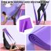 Kvittra Upgraded Yoga Strap for Stretching - Home Gym Pilates Equipment - Back Bend Assist & Leg Stretcher - Waist Flexibility Workout Bands - Ideal for Physical Therapy & Dance - Purple - Buy Online on GoSupps.com