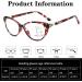 HAOXUAN Fashion Cat's Eye Reading Glasses - Progressive Multifocal Anti Blue Light HD Lenses for Women | Diopters +1.00 to +3.00 | Stylish Red Design - Buy Online on GoSupps.com