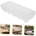 SHOWERORO Egg Rack Pallet Container with Lid Ducks Egg Tray Refrigerator Egg Organizer Egg Carton With Cover - Buy Online on GoSupps.com