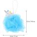 FRCOLOR 2pcs Unicorn Bath Ball Exfoliating Sponge Set - Toddler Bath Poufs & Loofah Scrubbers for a Gentle Clean - Ideal for Kids & Adults - Perfect Bath Mat Accessories - Buy Online on GoSupps.com