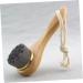 Beatifufu Facial Cleansing Brush Exfoliating Facial Brush Beech Cat Ear Hair Clips for Girls Wood Handle Body Brush Face Cleaner Brush Skin Cleaning Brush Soft Fur Cleasing Milk Wooden - Buy Online on GoSupps.com