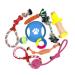 Wefine Dog Toys Puppy Chew Toys from 8 Weeks Dog Rope Toys 100% Natural Cotton Rope for Small and Medium Dog (10 PCS)
