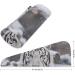 Buy White Tiger Snow Microfiber Hair Towel Wrap for Women - Super Absorbent Hair Turban 10"x26" - Fast International Shipping - Buy Online on GoSupps.com