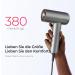 Tymo F hn - Ionic High Speed Hair Dryer for Travel & Home | 110 000 RPM Compact Design Quick Drying 3 Speeds 4 Heaters (Silvery) - Buy Online on GoSupps.com