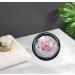 Handmade Ceramic Flower Essential Oil Diffuser | Aromatherapy Fragrance Decor for Bedroom Bathroom & Office | Gift-Ready with Acrylic Dust Cover (Pink - Buy Online on GoSupps.com