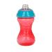 Nuby 3 Piece No-Spill Easy Grip Cup with Soft Flex Spout Clik It Lock Feature Boy 10 Ounce (Pack of 3) - Buy Online on GoSupps.com