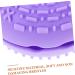 minkissy Cleanser Makeup Brush Makeup Cleaner for Brush Cleaner Mat Makeup Sponge Cleaners Cosmetic Brush Cleaner Silica Gel Make up Purple Blindfold 8.3x8.3cm Purple - Buy Online on GoSupps.com