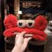 Cute Crab Plush Headband for Women - Comfortable Hair Holder for Face Washing, Makeup, Yoga - Hair Band for Shower and Spa - CHDHALTD - Buy Online on GoSupps.com