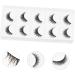 minkissy 15 Pairs Short False Eyelashes Handmade Eyelashes Thick Cross Eyelashes Glue False Lashes Fiber Makeup Eyelashes Fluffy Volume Lashes Art Eyelashes Makeup Lash Artificial Extend 3d - Buy Online on GoSupps.com