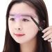 8 Reusable Eyebrow Trimming Templates with Handle Belt & Brush | Washable Makeup Tool Kit for Perfect Eyebrows - Buy Online on GoSupps.com