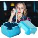 Buy Alomejor Billiard Cue Chalk Holder - Magnetic Cover Pool Chalk Carrier in Blue | International Shipping - Buy Online on GoSupps.com
