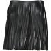 2 Yards Black PU Leather Fringe Trim - 4 Inch Tassel Trim for DIY Craft Sewing and Embellishments - Buy Online on GoSupps.com