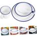 1 Set Bowls Serving Bowl Soup Rice Food Restaurant Kitchen Plate Cup Melamine Table Dinnerware and - Buy Online on GoSupps.com