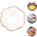 Alipis 3 Pcs Glass Bowl Fruit Decor Soup Cereal Bowl Salad Serving Plate Kitchen Container Pearlescent 11.5x11.5cm x3pcs Transparentx3pcs - Buy Online on GoSupps.com