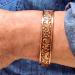 LONGRN-2PCS Copper Bracelet for Arthritis Relief - Pure Copper Magnetic Bracelet for Men with 6 Magnets - Relieve Joint Pain Efficiently - Buy Online on GoSupps.com