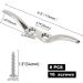 APACALI Metal Rope Cleats Boat Cleat Set - 2, 4, 6 Inch Sizes - Mounting Screws Included - Ideal for Boat Deck, Dock, or Home Decor - 8pcs - Buy Online on GoSupps.com