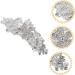 Gogogmee Rhinestone Hair Clip Flower Hair Clip Womens Hair Clips Hair Barrettes for Women Thick Hair Dipper Flower Hairpin Women Headdress Wedding Headpiece for Bride Hair Pin Rhinestones - Buy Online on GoSupps.com
