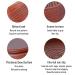 Premium Wooden Shaving Soap Bowl Barber Quality Shaving Foam Cup for Luxurious Lather | International Shipping Available - Buy Online on GoSupps.com