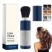 Supersize Color Fibers with Refill Set Colored Hair Thickener Hair Fibers for Men Women Temporary Hair Color for Root Touchup with Hair Thickening Powder Hair Fiber Powder (Grey)