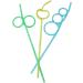 Ieegkit Children's Curly Party Straws Crazy Party Straw Curling Novel Straws for Party Bag fillings 36 Pieces - Buy Online on GoSupps.com