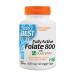 Doctor's Best Fully Active Folate 800 800 mcg 60 Veggie Caps