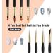 Sularpek Nail Art Liner Brushes Set - 4 Double Ended Brushes for Drawing, Painting, and DIY Design - Buy Online on GoSupps.com