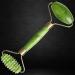 LEOSENSE Jade Roller for Face - Natural Anti-Aging Facial Massage Tool for Wrinkles and Skin Rejuvenation - Green Spiky Jade Beauty Roller - Buy Online on GoSupps.com