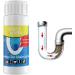 Pengzi Water Pipe Powder | Powerful Dredge Powder with High-Density Formula - Sink and Drain Pipe Dredging Powder for Bathroom Toilet Stains Floor Drain Food Scraps 100g - Buy Online on GoSupps.com
