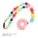 Healvian Beaded Sensory Chew Necklace & Teether for Toddlers - Silicone Teething Toy for Infant Boys & Girls - Buy Online on GoSupps.com