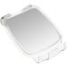 iDesign Forma Suction Shower Shaving Mirror with Razor Holder - Fog-Free & Strong Power Lock - Buy Online on GoSupps.com
