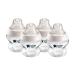 Tommee Tippee Closer To Nature Baby Bottles Extra Slow Flow Breast-Like Nipple With Anti-Colic Valve (5oz 4 Count)
