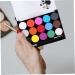 Buy 1 Set Body Paint Face Pigment Oil Makeup Kit for Clown & Cosplay - Safe Water Soluble Face Paint Palette - Buy Online on GoSupps.com