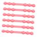 Hapinary 10 pc masking hook buckle to extend the mask rope earrings made of silicone clothes bar mask extension buckle mask strap buckle with hook bracket holder