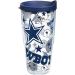 Tervis Made in USA Double Walled Tervis NFL Dallas Cowboys Insulated Tumbler Cup Keeps Drinks Cold & Hot, 24oz, All Over Clear 24oz