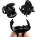 JANYUN 24 Pcs Mini Non-Slip Hair Claw Clips for Women and Girls - Black and Brown - Buy Online on GoSupps.com