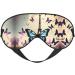 Romantic Paris Eiffel Print Eye Mask | Soft Sleep Eye Cover for Travel & Naps Perfect for Men & Women - Buy Online on GoSupps.com