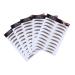 Housoutil 10 Pcs Eyebrow Stickers Temporary Brow Tattoos Artificial Eyebrow Cosmetic Eyebrow Trimming 6d