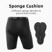 Rockbros Men's 4D Breathable Cycling Shorts with Seat Cushion - MTB Bike Pants in Black Light Brown & Gray (M-4XL) - Buy Online on GoSupps.com