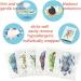 Meowgool Adhesive Eye Patches for Kids with Lazy Eye - 30+3 Bonus Patches, 6 Boys Designs, Stickers Incentive Poster - Buy Online on GoSupps.com