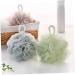 NOLITOY 4pcs Shower Ball Mesh Sponge - Luxurious Bath Pouf for a Spa-like Experience | International Shipping Available - Buy Online on GoSupps.com