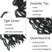 Wavy Gypsy Locs Crochet Hair 12 Inch 8 Packs/Lot Ombre Goddess Wavy Faux Locs Synthetic Braiding Hair | Short Dreadlocs Hair Extensions (Black 1B) - 12 Inch (Pack of 8) - Buy Online on GoSupps.com