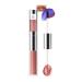 Lestpola Lip Liner Stain Peel Off & Tinted Lip Oli doublesided peeloff lip gloss longlasting waterproof formula lightness nonstick cup highly pigmented makeup for women 04 04