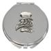Plague Doctor Compact Mirror Handbag Gift With Free Engraving 411