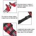 Dog Knee Brace Dog Double Rear Leg Brace with Metal Hinged Flexible Support and Reflective Seat Belts Dog Acl Brace Hind Leg|Red (L) - Buy Online on GoSupps.com