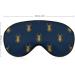 Golden Sleep Mask Eye Cover - Adjustable Strap, Blocks Light, Perfect for Night Sleep, Nap & Travel - Men and Women - Buy Online on GoSupps.com