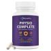 PhysioTru Physio Complete CoQ10 Supplement - Superior Nutrient Absorption Antioxidant & Energy Support - Coenzyme Q10 Ubiquinone with Fulvic Acid Magnesium Taurate & Reishi Extract - 1 Pack 56 Count (Pack of 1)